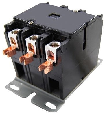 Packard C340A Contactor, 3 Pole, 40 Amp, 24V Coil
