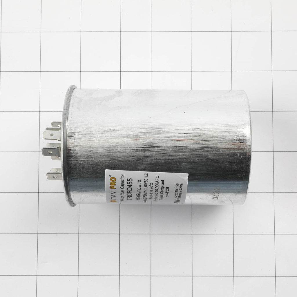 Diversitech TRCFD455 45+5 MFD 440/370V Round Dual Run Capacitor