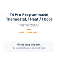 Honeywell TH4110U2005/U T4 Pro Programmable Thermostat, 1 Heat / 1 Cool - genuine OEM appliance part, photo coming soon